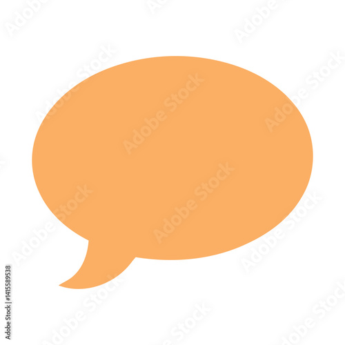 A speech bubble icon represents chat and communication