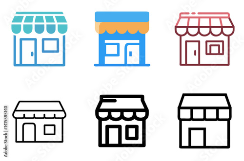 Store Icon Retail Shop Shopping Symbol