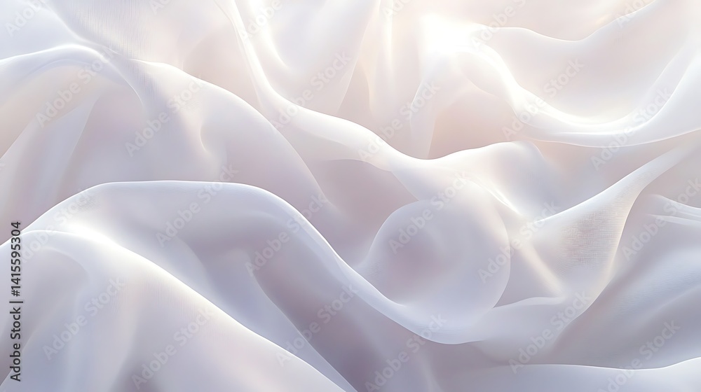 Obraz premium A minimalist white abstract background