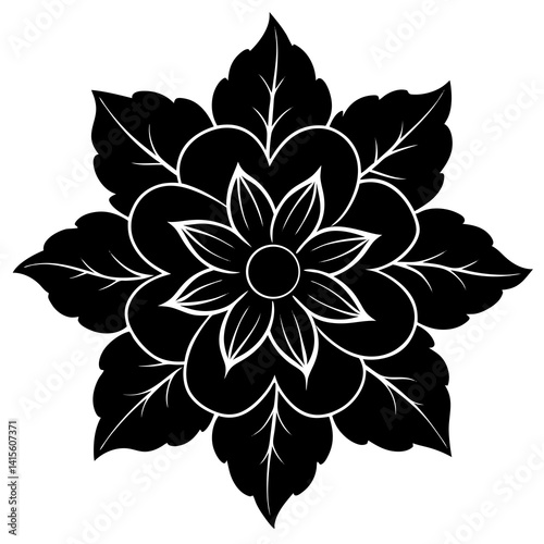 Soft Petal Vintage Trim – Elegant Retro Floral Border Design for Crafts & Decor