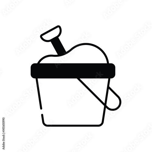 Baby Bib Vector icon