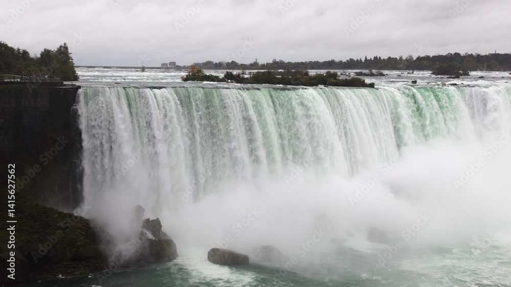 Niagara Falls in Ontario, Canada. Waterfalls Niagara Falls in Ontario, Canada. Waterfalls