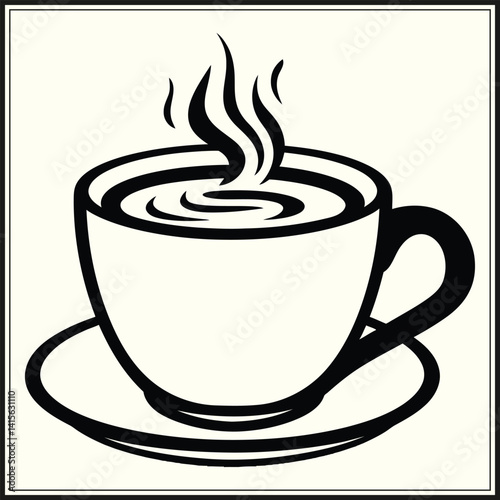 Hot Chocolate Silhouette, Cozy