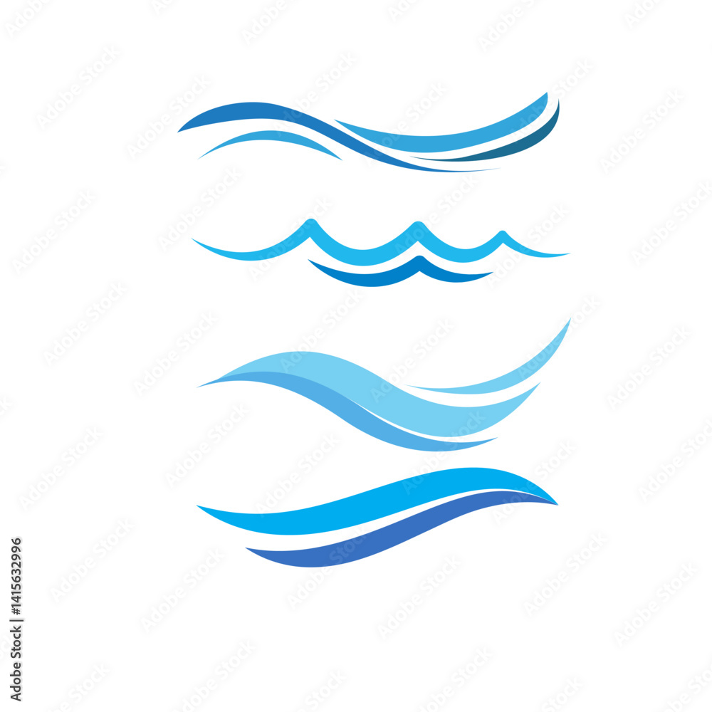 Fototapeta premium abstract wave background flowing water wave with smooth curves and splashes, symbolizing motion, nature, freshness, energy, and ocean beauty.