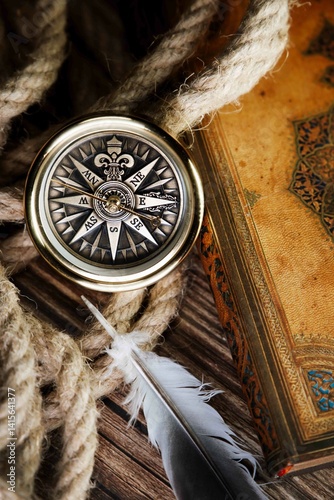 the Feather and the Compass