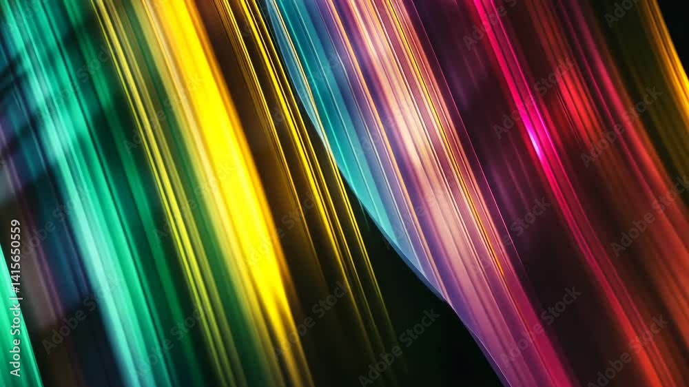 Abstrakte Lichteffekte Streifentextur Animation Hintergrund