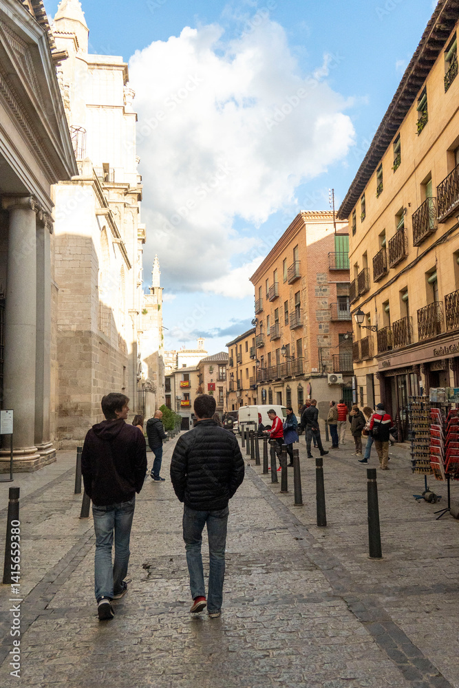 old architecture in Toledo Spain old architecture in Toledo Spain
