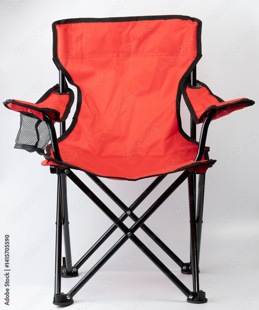 Clean empty foldable chair