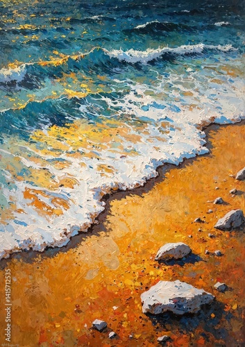 blue water surface