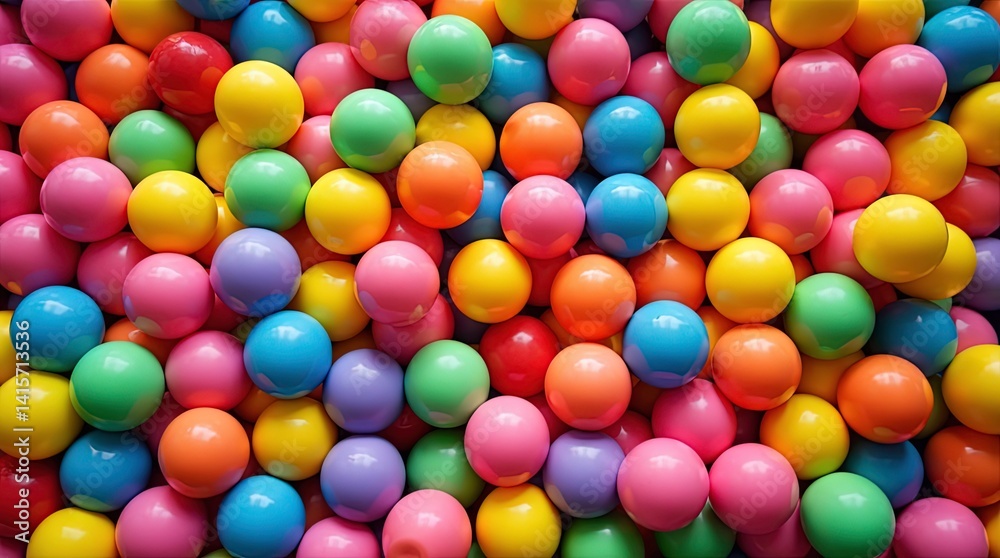 Many rainbow gradient random bright soft balls background. Colorful balls background for kids zone or children playroom. Huge pile of colorful balls in different sizes Many rainbow gradient random bright soft balls background. Colorful balls background for kids zone or children playroom. Huge pile of colorful balls in different sizes