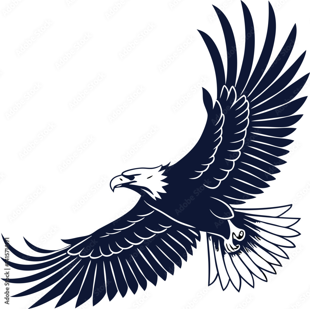 Obraz premium eagle vector illustration