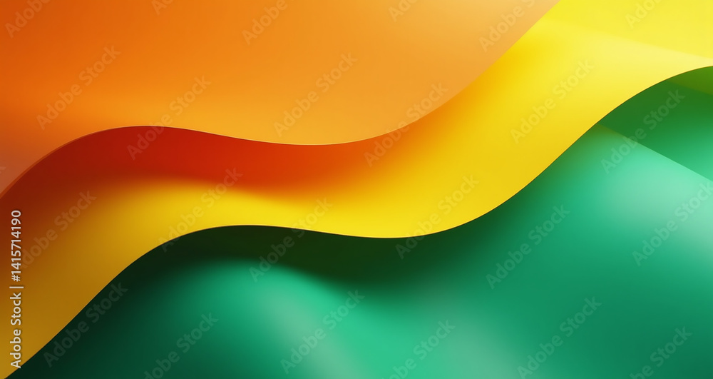 abstract background with waves