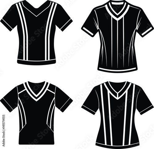 Football Jersey Silhouette
