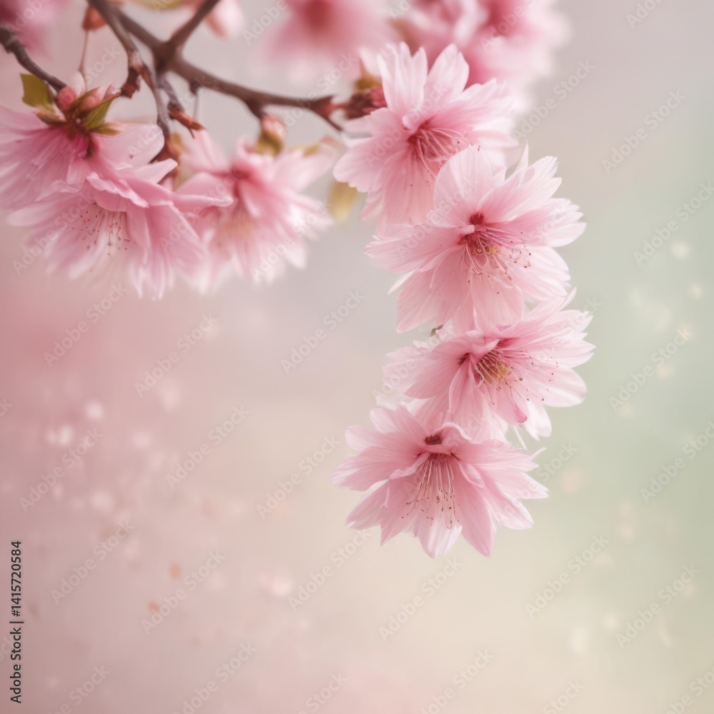 Obraz premium pink cherry blossom, pink cherry blossoms, pink cherry blossom in spring