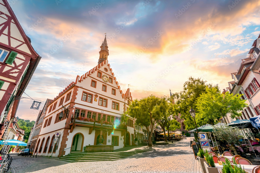 Altstadt, Weinheim, Deutschland