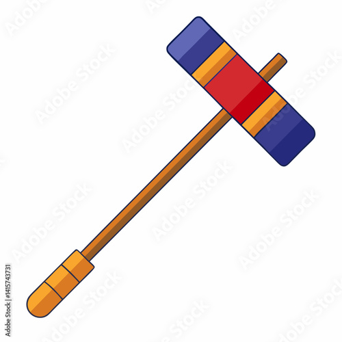 Polo Mallet icon on white background