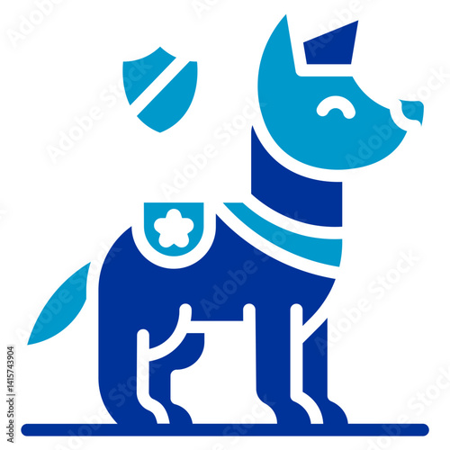Police Dog Icon