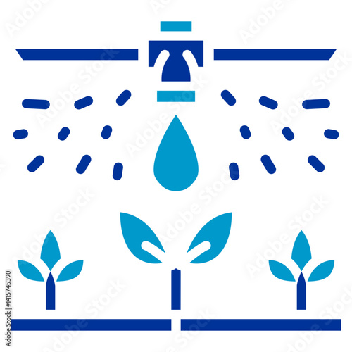 Drip Irrigation Icon