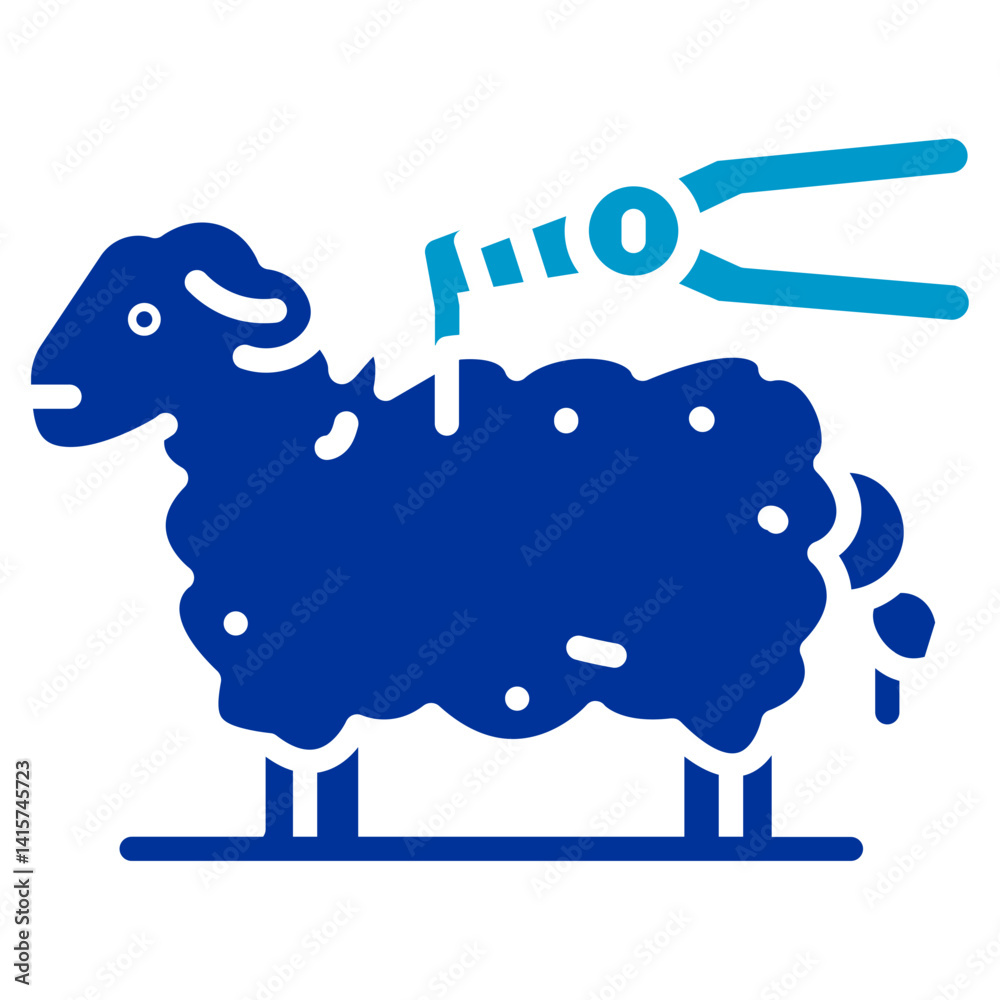 Sheep Shearing Icon