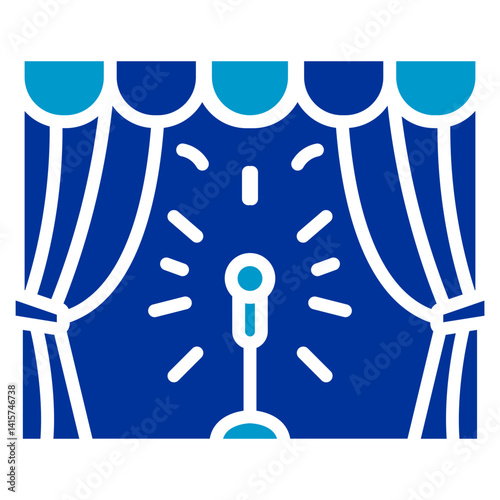 Behind the Scenes Vector Icon