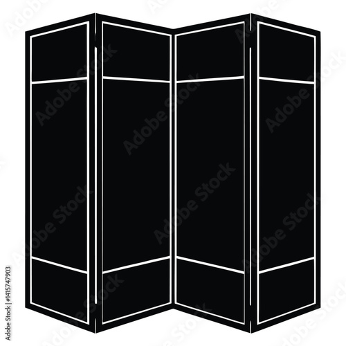 Folding Screen Room Divider for Home Decor  