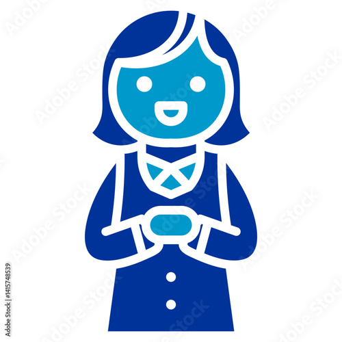 Shopping Assistant Vector Icon