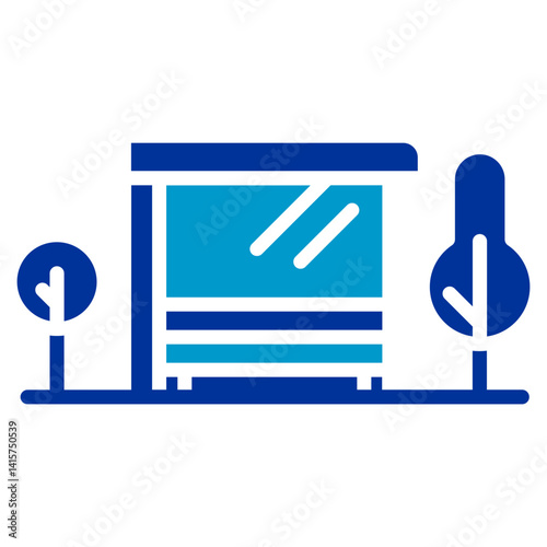 Bus Shelter Icon