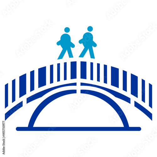 Pedestrian Bridge Icon