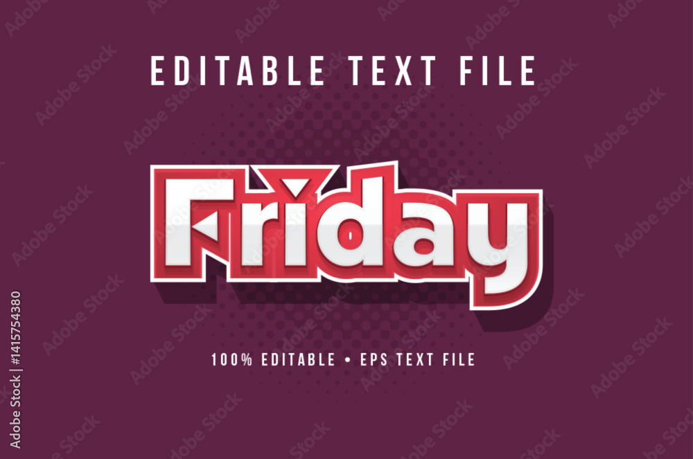 Editable 3D Text Effect Editable 3D Text Effect