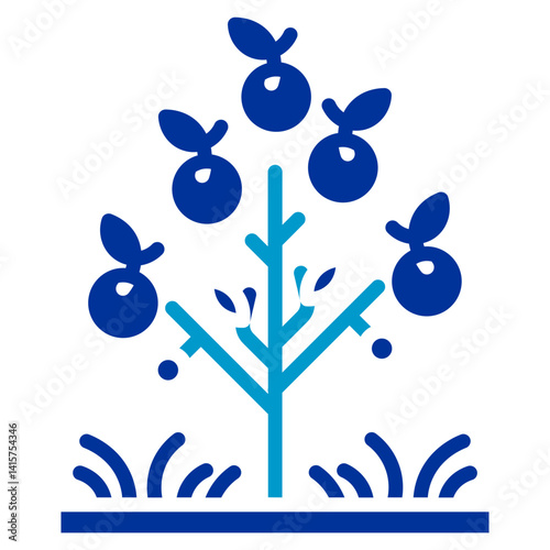 Orchard Vector Icon