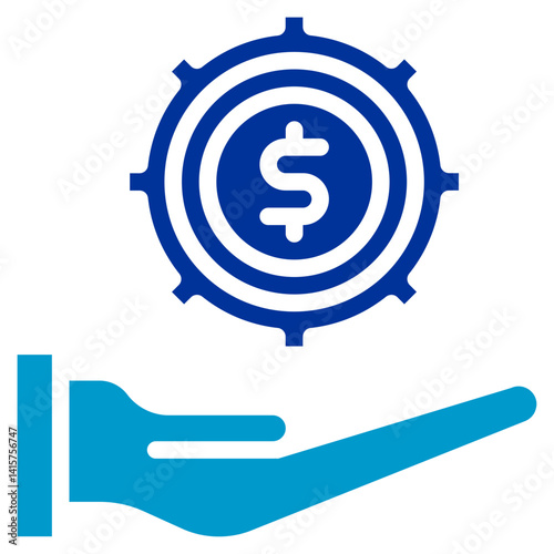 Wealth Management Vector Icon