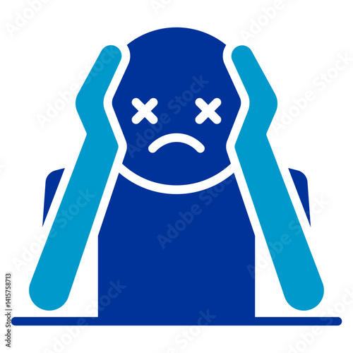 Emotional Burnout Icon