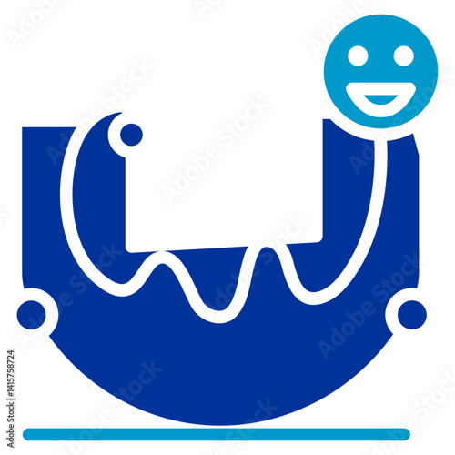 Emotional Rollercoaster Icon