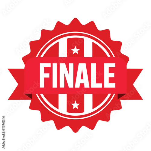 Red Finale Badge