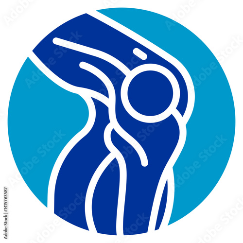 Knee Folds Icon