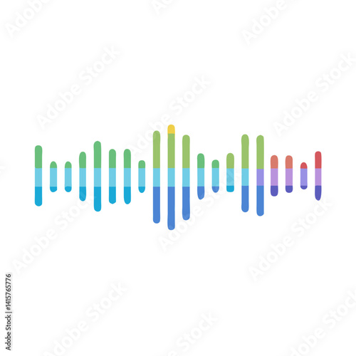  Audio Spectrum Icon for Sound