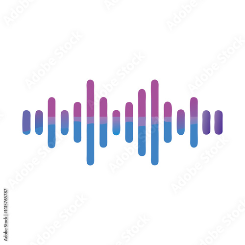  Creative Audio Spectrum Icon Design