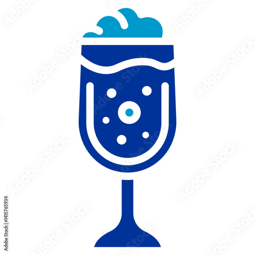 Bubbly Drink Vector Icon