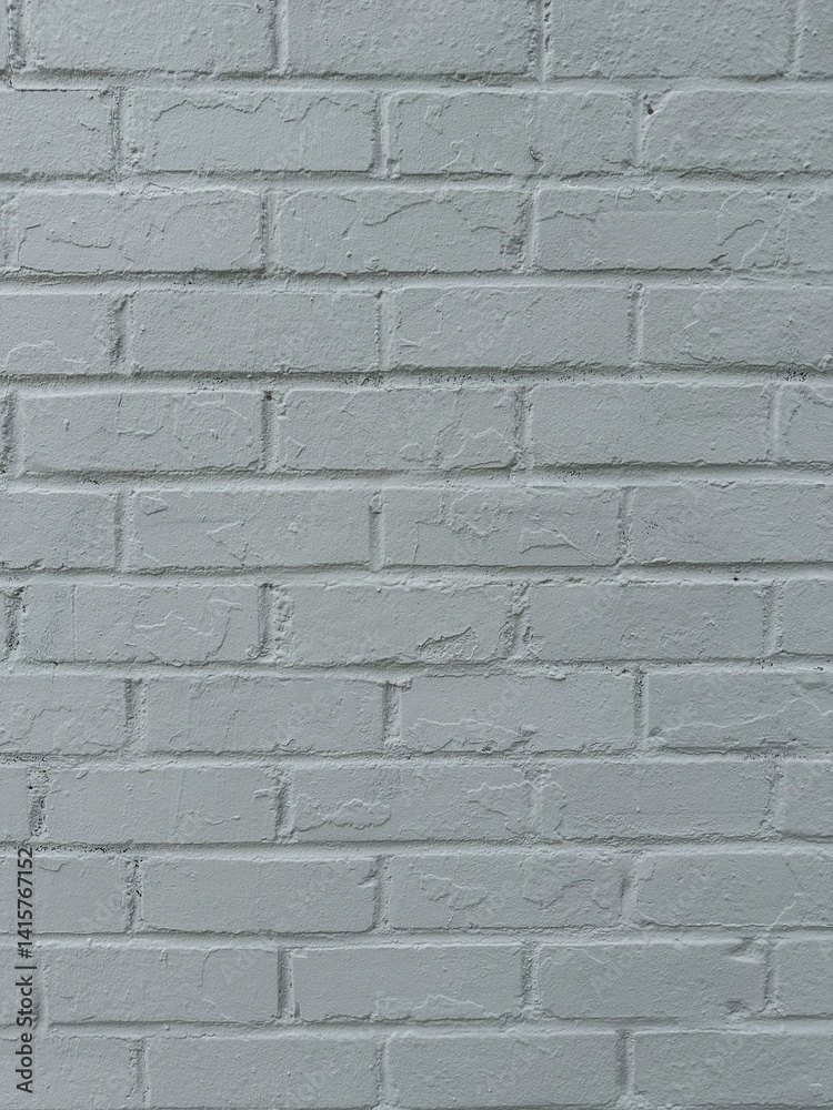 Fototapeta premium painted grey brick wall background texture