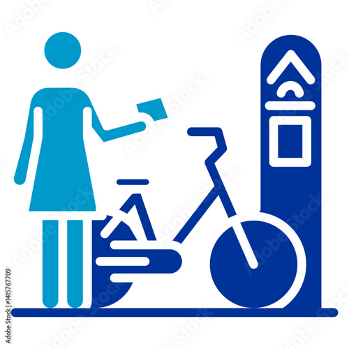 Bicycle Sharing Station Icon