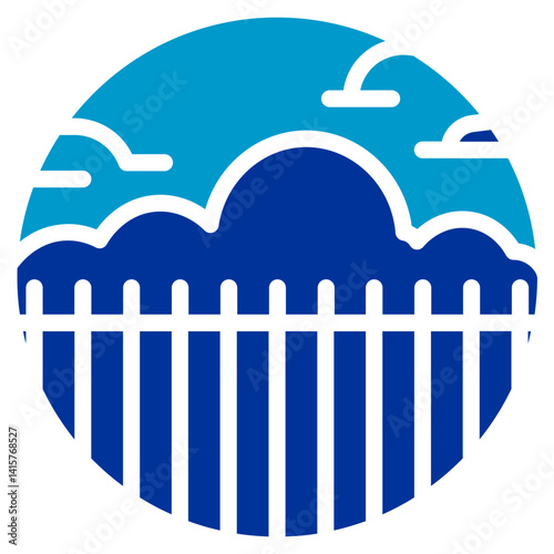 Border Fence Icon