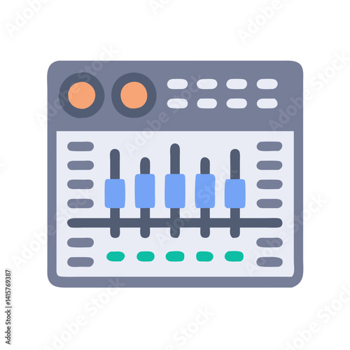  Creative Digital Soundboard Icon Design