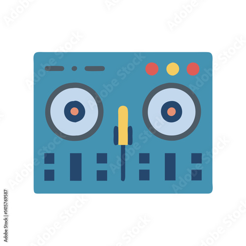  Creative DJ Mixer Icon Design
