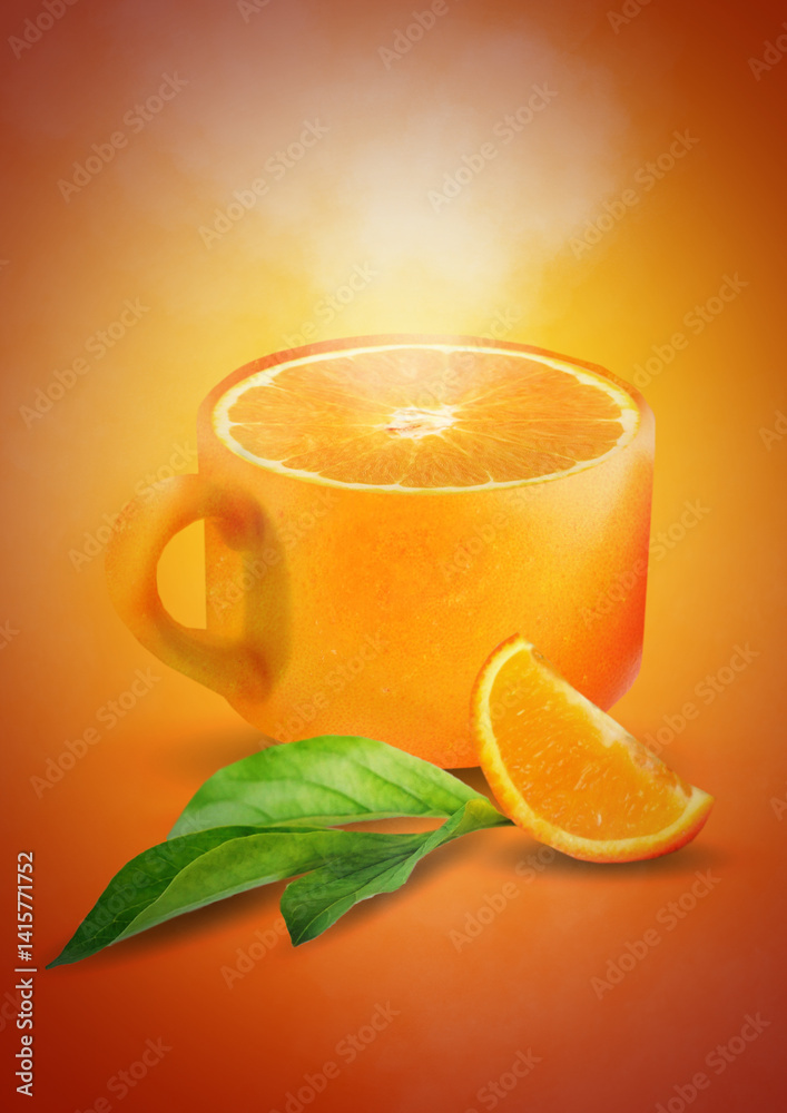 Cup with orange, orange cup, orange mug, teacup with orange, cup of tea with orange, orange Cup with orange, orange cup, orange mug, teacup with orange, cup of tea with orange, orange
