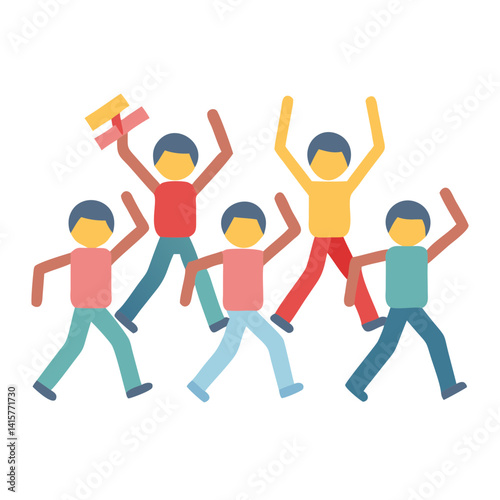  Modern Flash Mob Icon for Events
