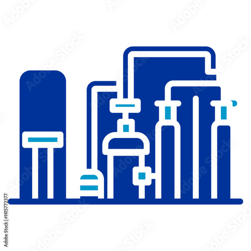 Water Treatment Plant Icon