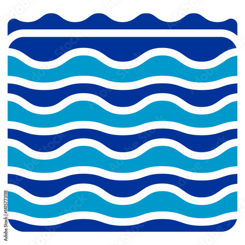 Bath Mat Vector Icon