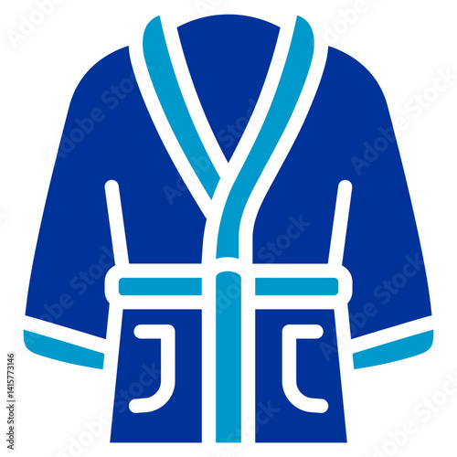 Bathrobe Vector Icon