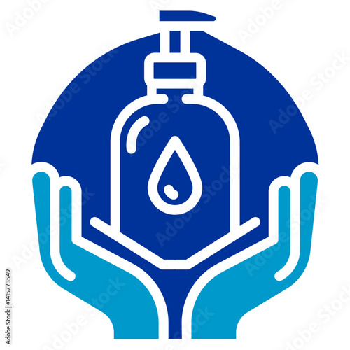 Hand Lotion Vector Icon