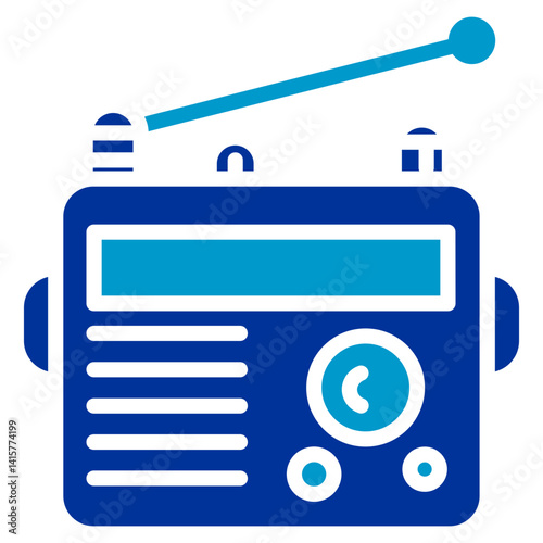 Dispatch Radio Vector Icon